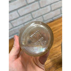 E.L. Husting Milwaukee Wisconsin Blob Top Hutchinson Soda Bottles Blue & Clear