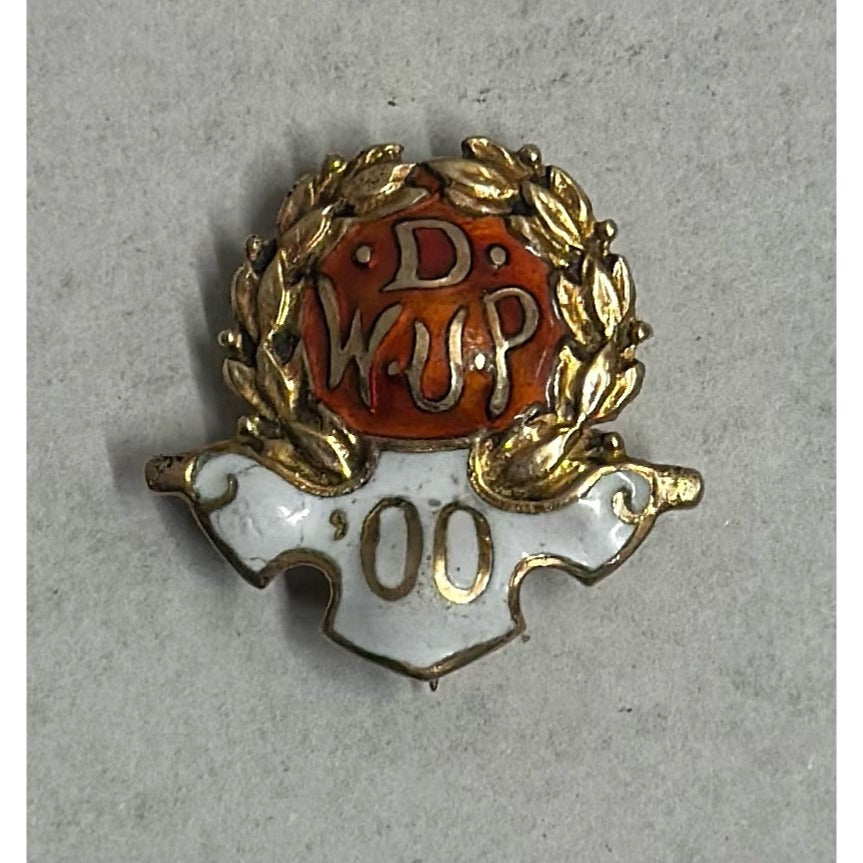 SCARCE Vintage 1900 Western University of Pennsylvania 14k Gold Pin - 1.65g Grams