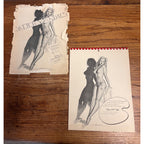 Sketch Scandals Calendar 1947 Sexy Nude Art by Pin-Up Artist Earl Mac Pherson Ultra Rare!