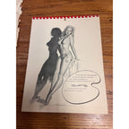 Sketch Scandals Calendar 1947 Sexy Nude Art by Pin-Up Artist Earl Mac Pherson Ultra Rare!