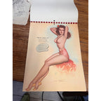 Sketch Scandals Calendar 1947 Sexy Nude Art by Pin-Up Artist Earl Mac Pherson Ultra Rare!