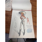 Sketch Scandals Calendar 1947 Sexy Nude Art by Pin-Up Artist Earl Mac Pherson Ultra Rare!