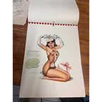 Sketch Scandals Calendar 1947 Sexy Nude Art by Pin-Up Artist Earl Mac Pherson Ultra Rare!