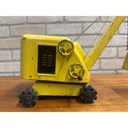 Vintage Structo Construction Co. Pressed Steel Crane Steam Shovel | Yellow
