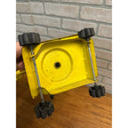 Vintage Structo Construction Co. Pressed Steel Crane Steam Shovel | Yellow