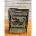 Rare Vintage c1906 Pratt Food Co. Poultry Chicken Farm Feed Advertising Box