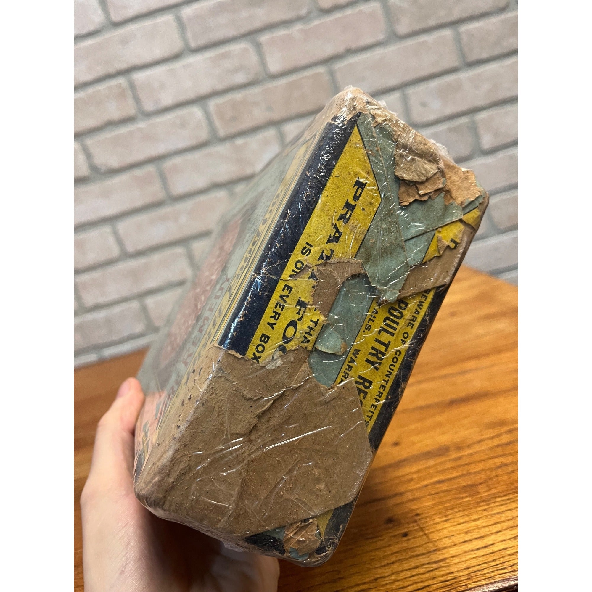 Rare Vintage c1906 Pratt Food Co. Poultry Chicken Farm Feed Advertising Box