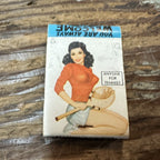 Vintage Advertising Matchbook - Crossroads Bar Harrietta Michigan