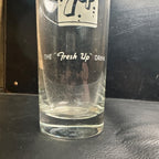 Vintage 7up The Fresh Up Drink ACL Soda Fountain Glass Drinking Cup