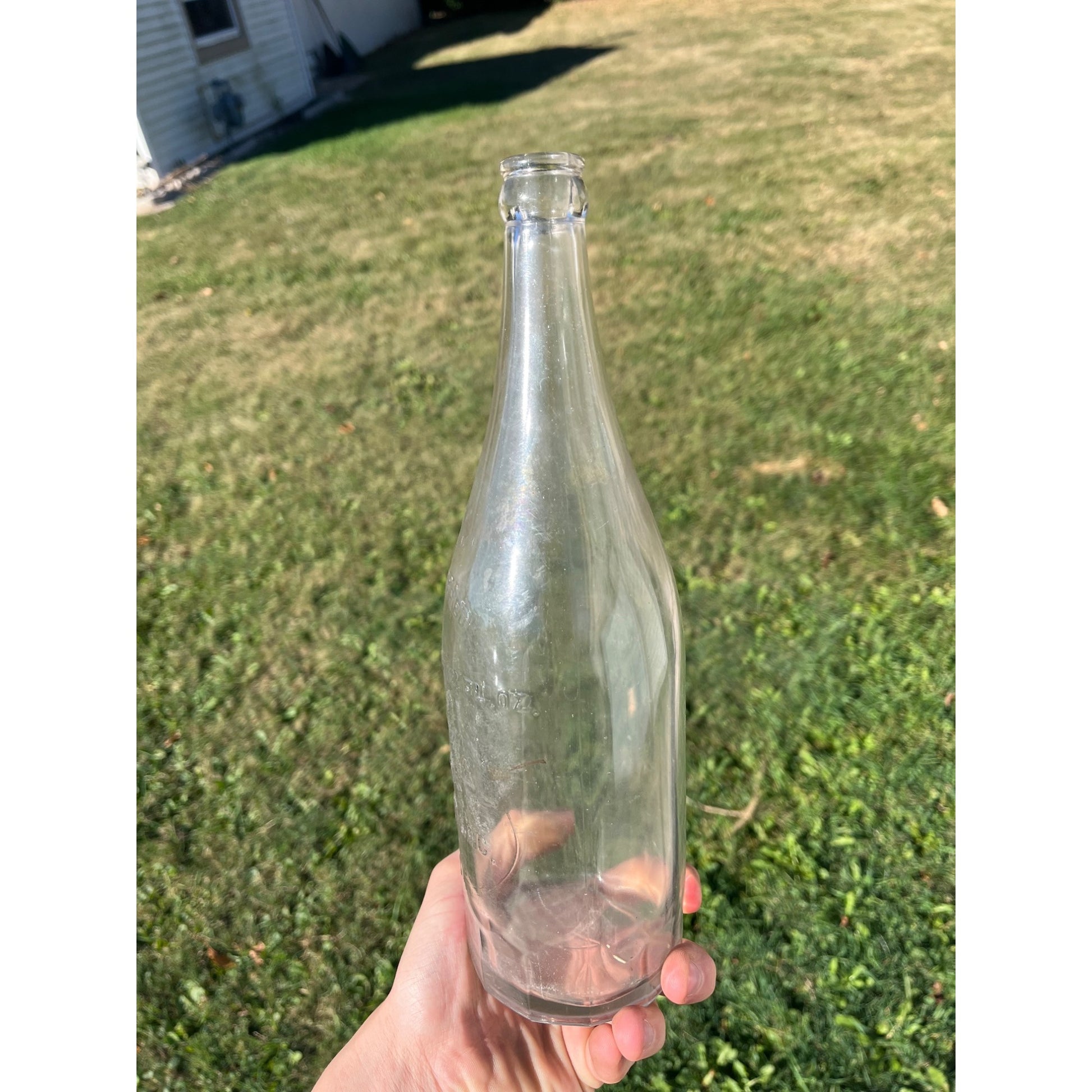 Vintage 1920s H. Nehring & Sons Fond du Lac Wis Glass Soda Bottle 1 Pint 12 oz