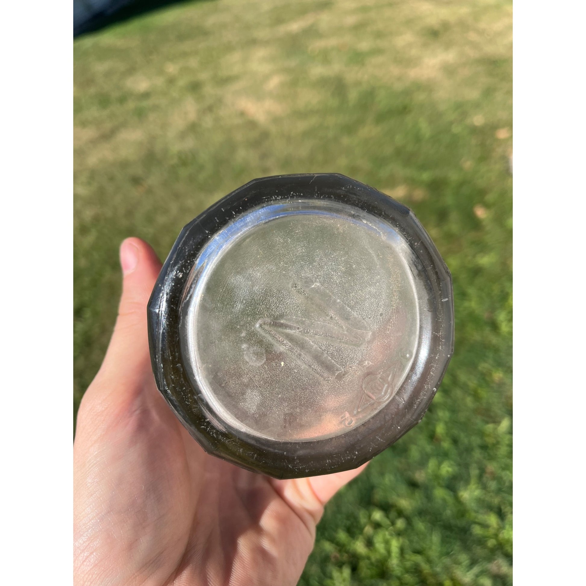 Vintage 1920s H. Nehring & Sons Fond du Lac Wis Glass Soda Bottle 1 Pint 12 oz