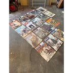 Vintage Saturday Evening Post Magazine Lot of 17 1940s 1950s Norman Rockwell