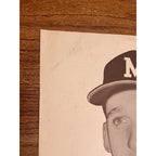 1954 Preferred Products Warren Spahn Milwaukee Braves 8x10 Sepia Photo RARE