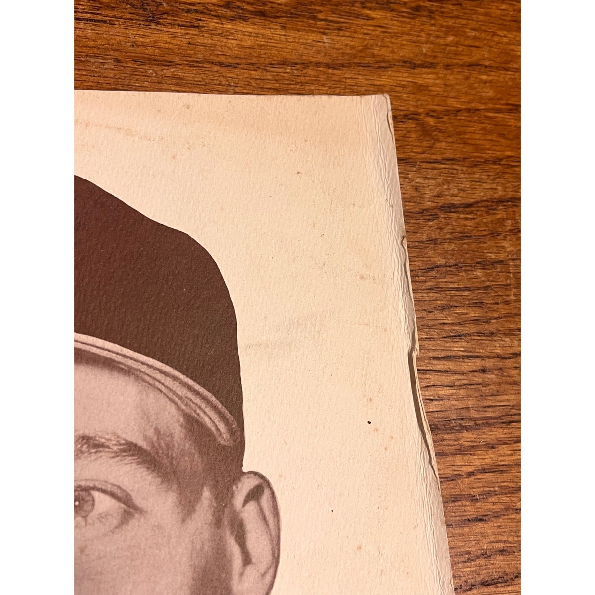 1954 Preferred Products Warren Spahn Milwaukee Braves 8x10 Sepia Photo RARE