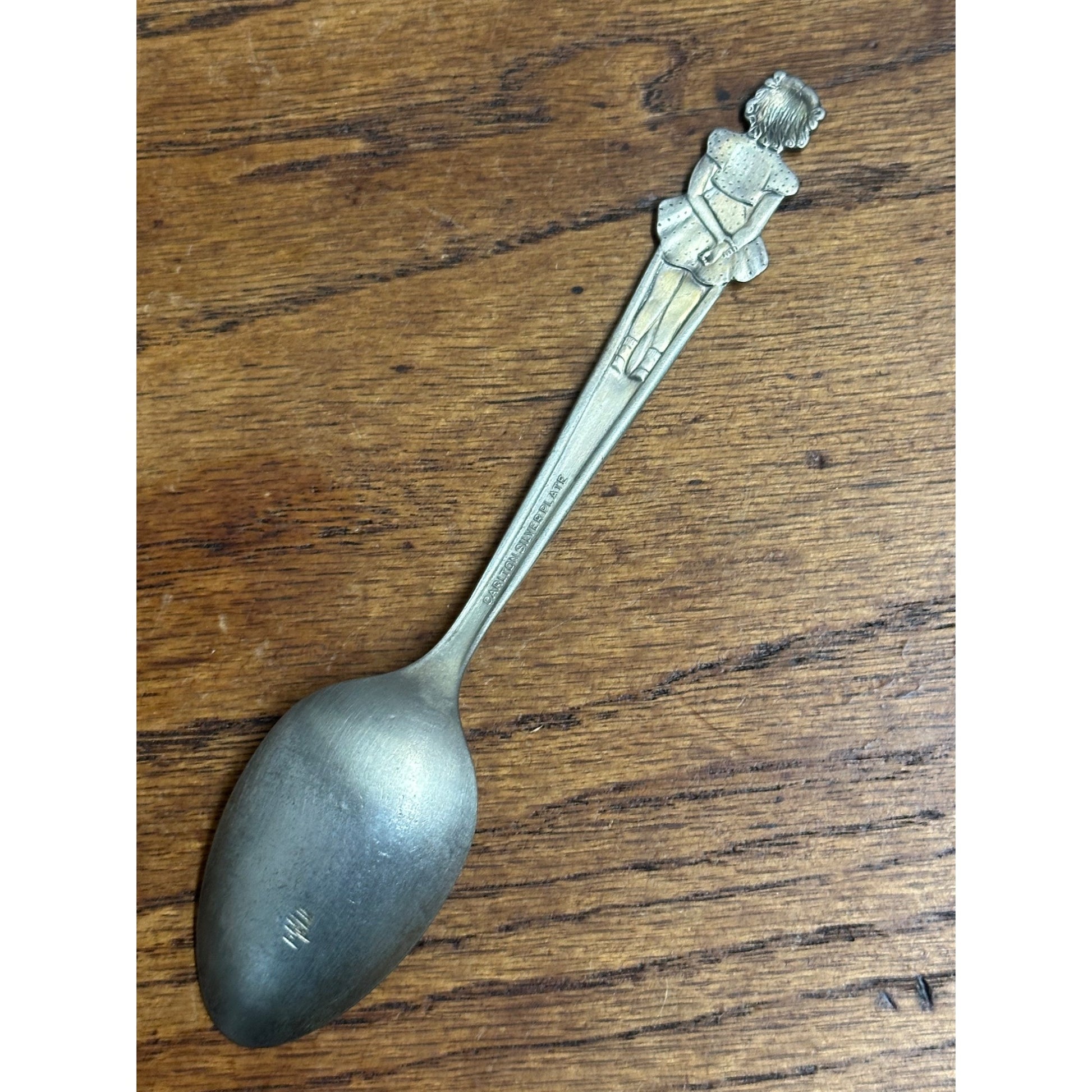 Vintage Carlton Sliverplate Betty Lou Character Child’s Spoon Silver Plated