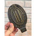 Vintage Herman Joseph's HJ German Style Lager Beer COPPER Tap Handle Topper