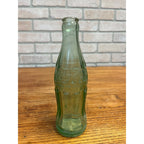 Vintage Coca Cola 6oz Soda Bottle Hobble Skirt Green Glass Louisville KY