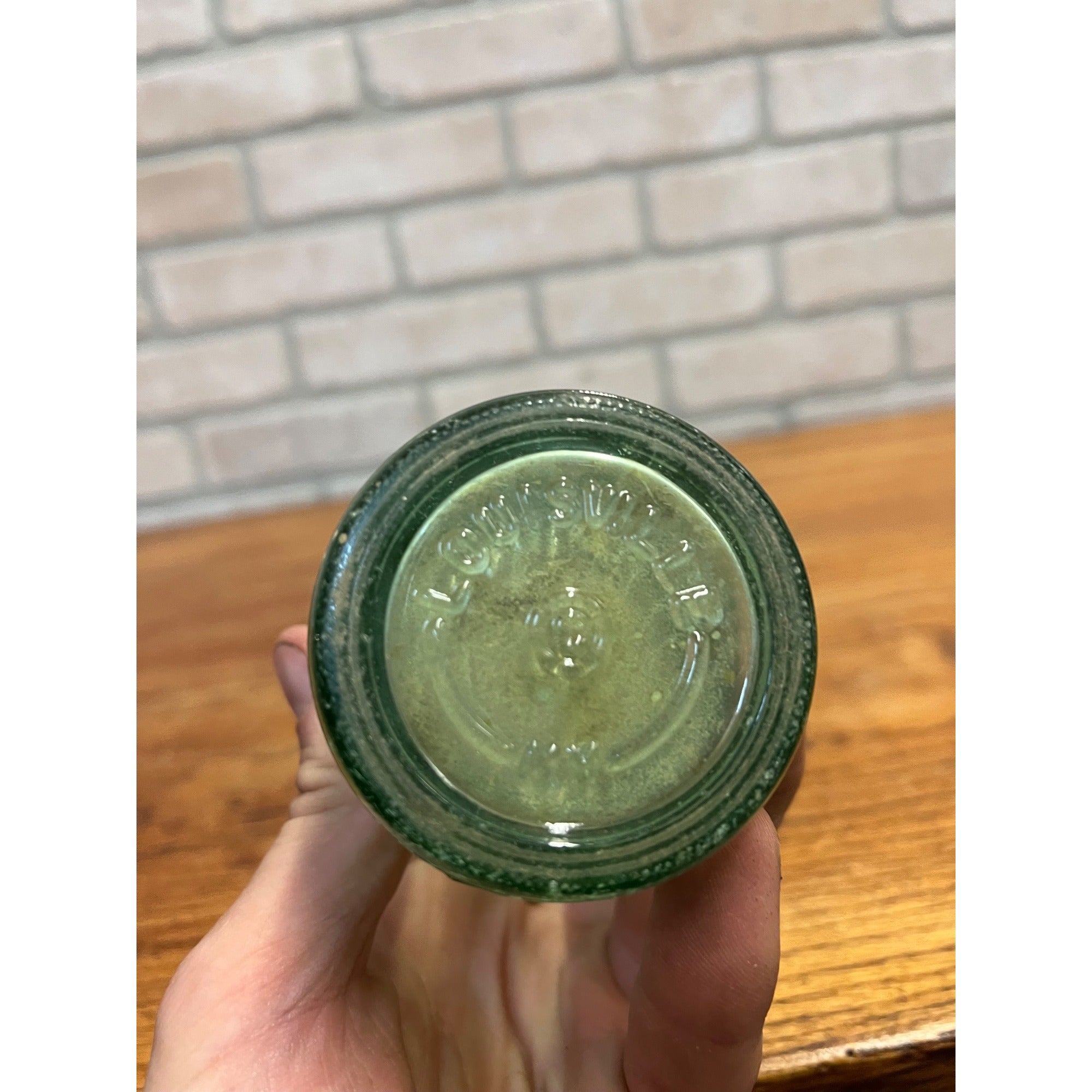 Vintage Coca Cola 6oz Soda Bottle Hobble Skirt Green Glass Louisville KY