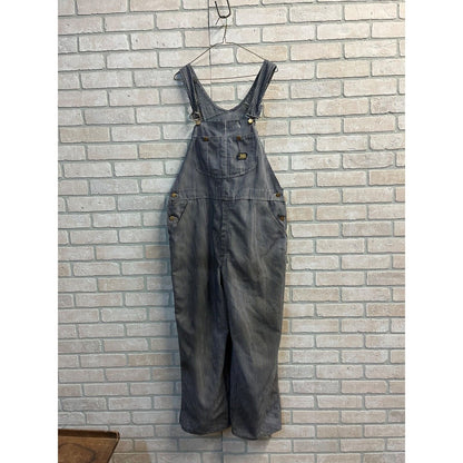 Vintage Sears Roebuck Toughskins Union Made Striped Overalls Workwear