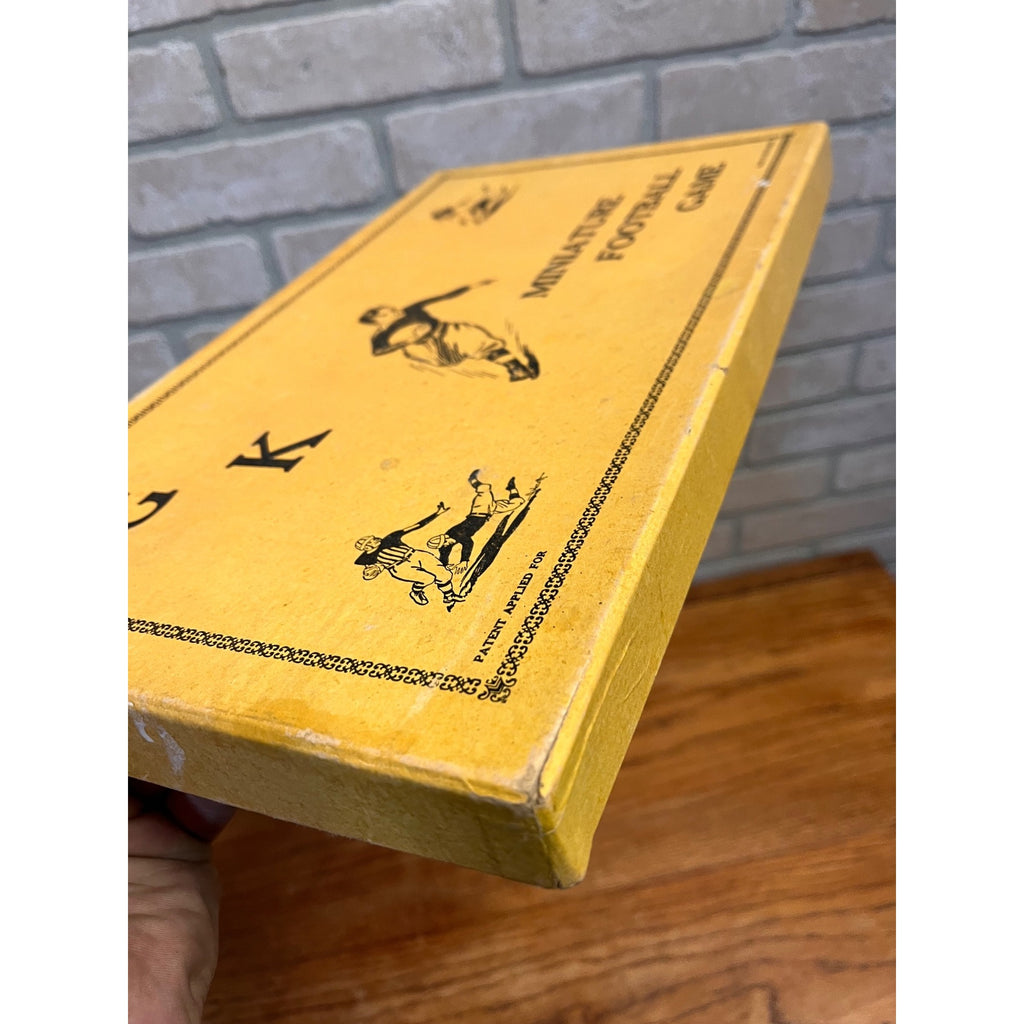 Vintage Rare GK Miniature Football Board Game Milwaukee, Wisconsin Circa 1920s.