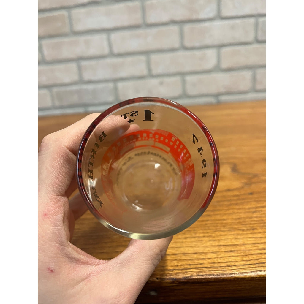 Vintage 1947 Gamble’s Department Store Bloomington MN Minnesota Glass Tumbler