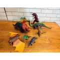 Vintage Toy Dinosaur Rubber Plastic Lot Imperial Pterodactyl Dor Mei ++