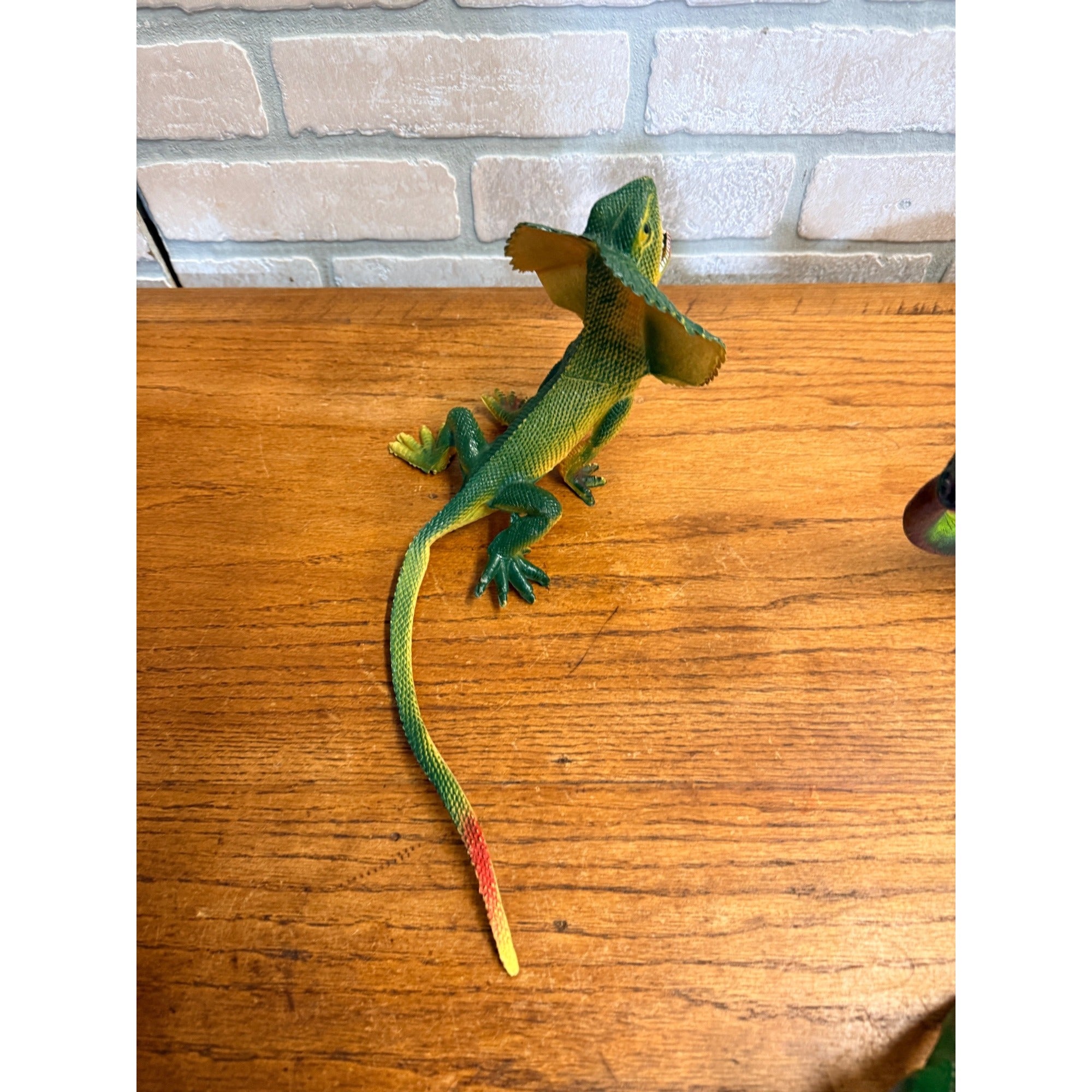 Vintage Toy Dinosaur Rubber Plastic Lot Imperial Pterodactyl Dor Mei ++