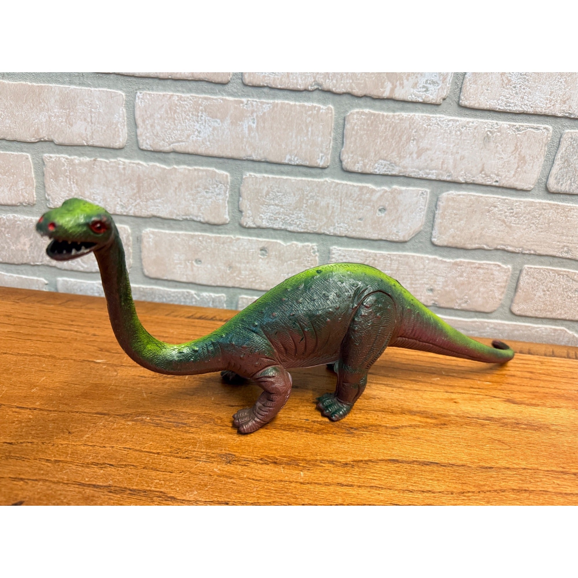Vintage Toy Dinosaur Rubber Plastic Lot Imperial Pterodactyl Dor Mei ++
