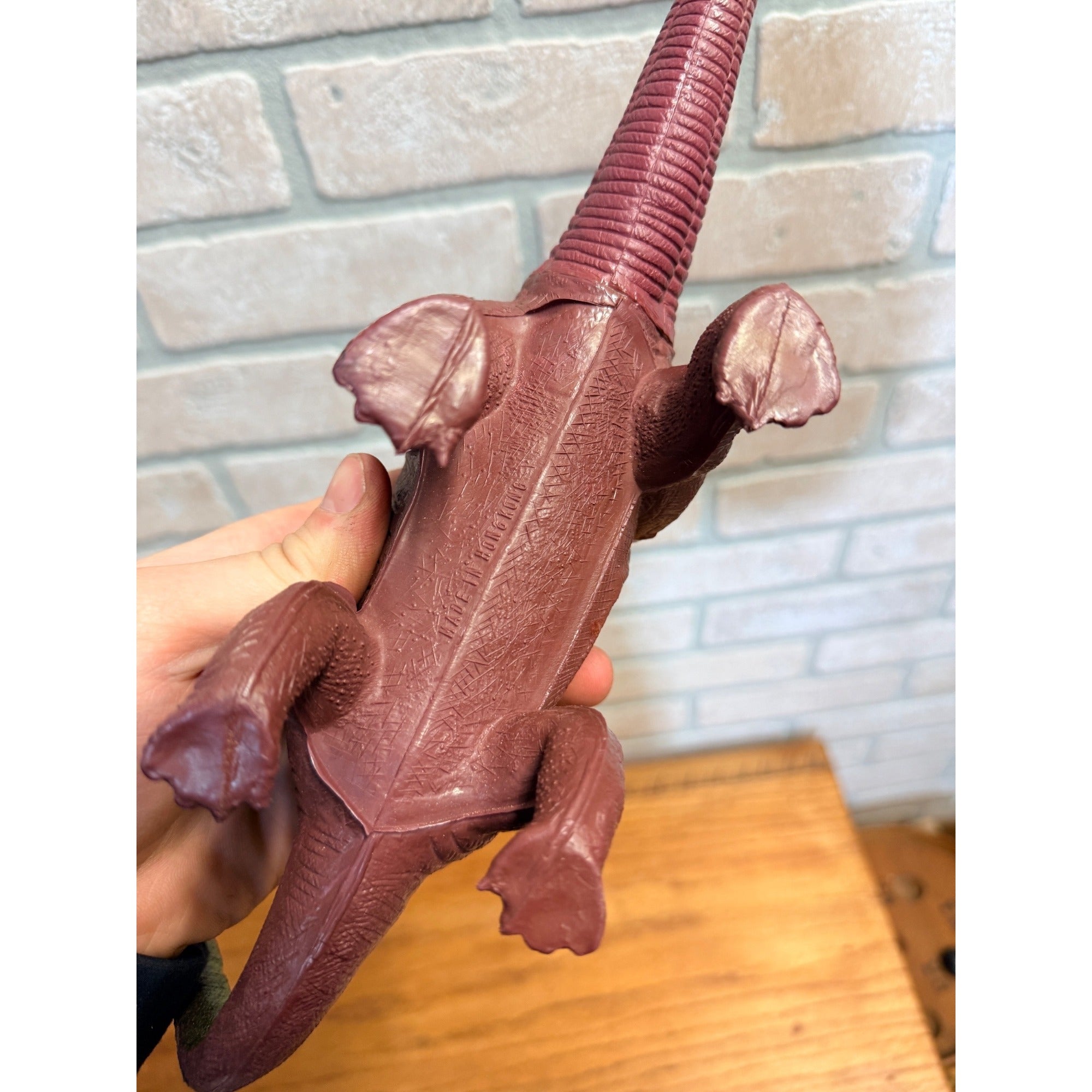 Vintage Toy Dinosaur Rubber Plastic Lot Imperial Pterodactyl Dor Mei ++