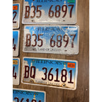 Vintage Large Lot (10) Illinois Skyline License Plates 2020s Land of Lincoln