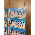 Vintage Large Lot (10) Illinois Skyline License Plates 2020s Land of Lincoln