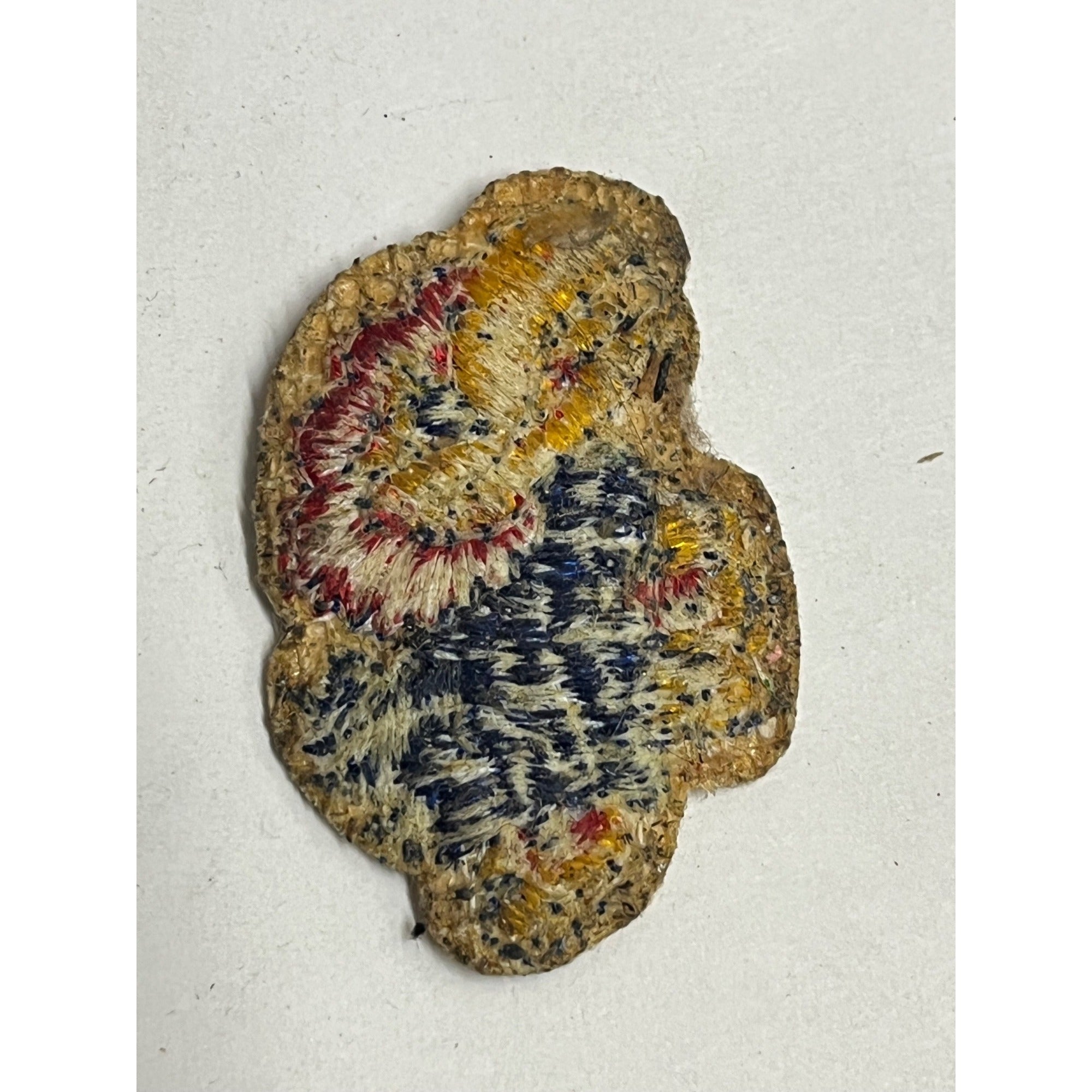Vintage 1950s Kansas Jayhawks University Small 1.5" Miniature Patch