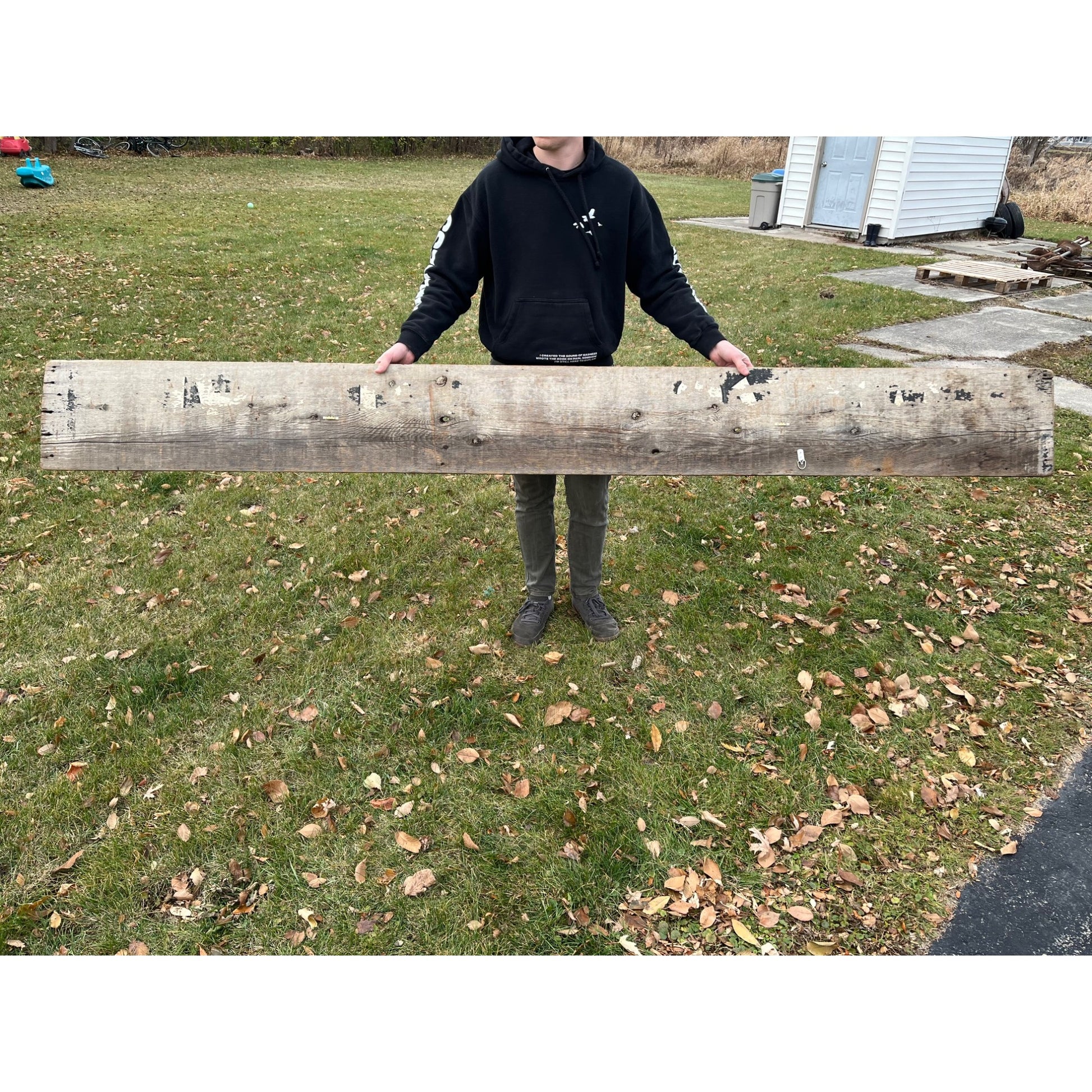 Original 1900s "General Merchandise" Hand Painted Store Trade Advertising Sign