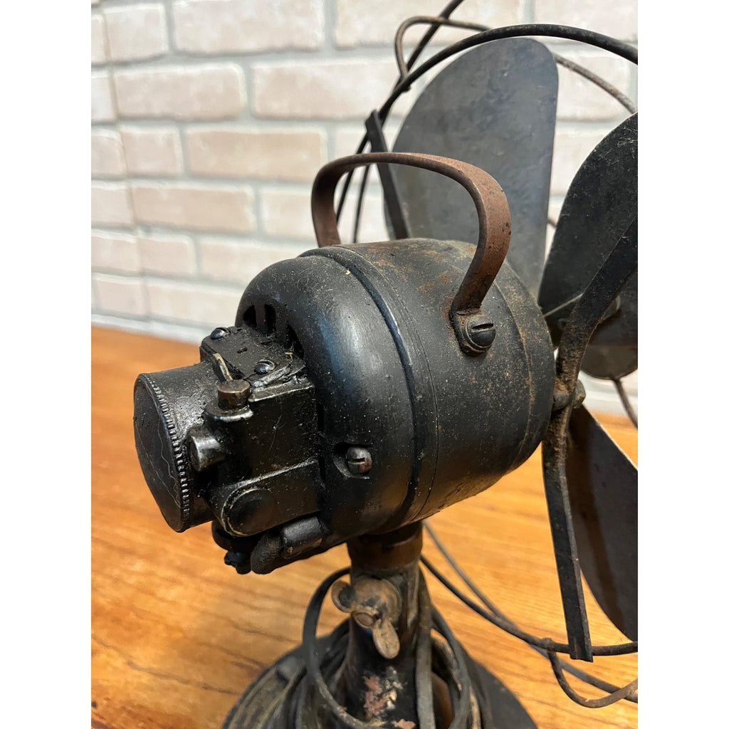 Antique Hunter Century Oscillating 10 Desk Fan Type F-10 - Parts/Repair