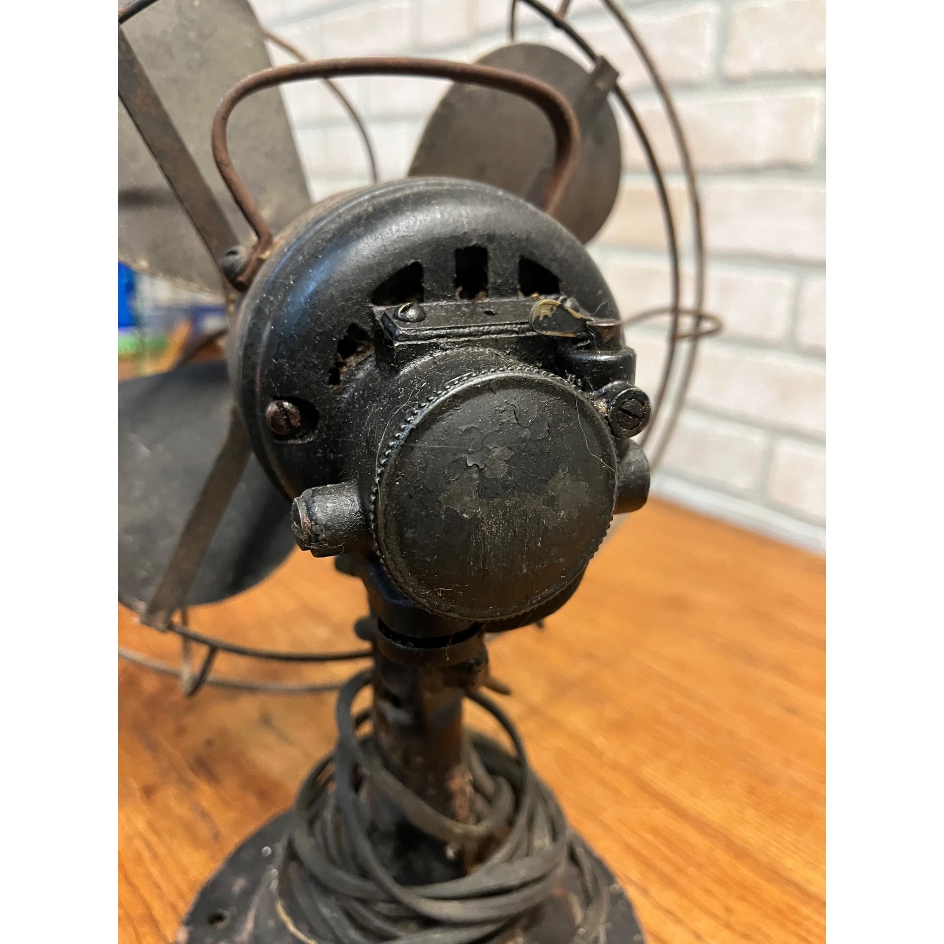 Antique Hunter Century Oscillating 10 Desk Fan Type F-10 - Parts/Repair