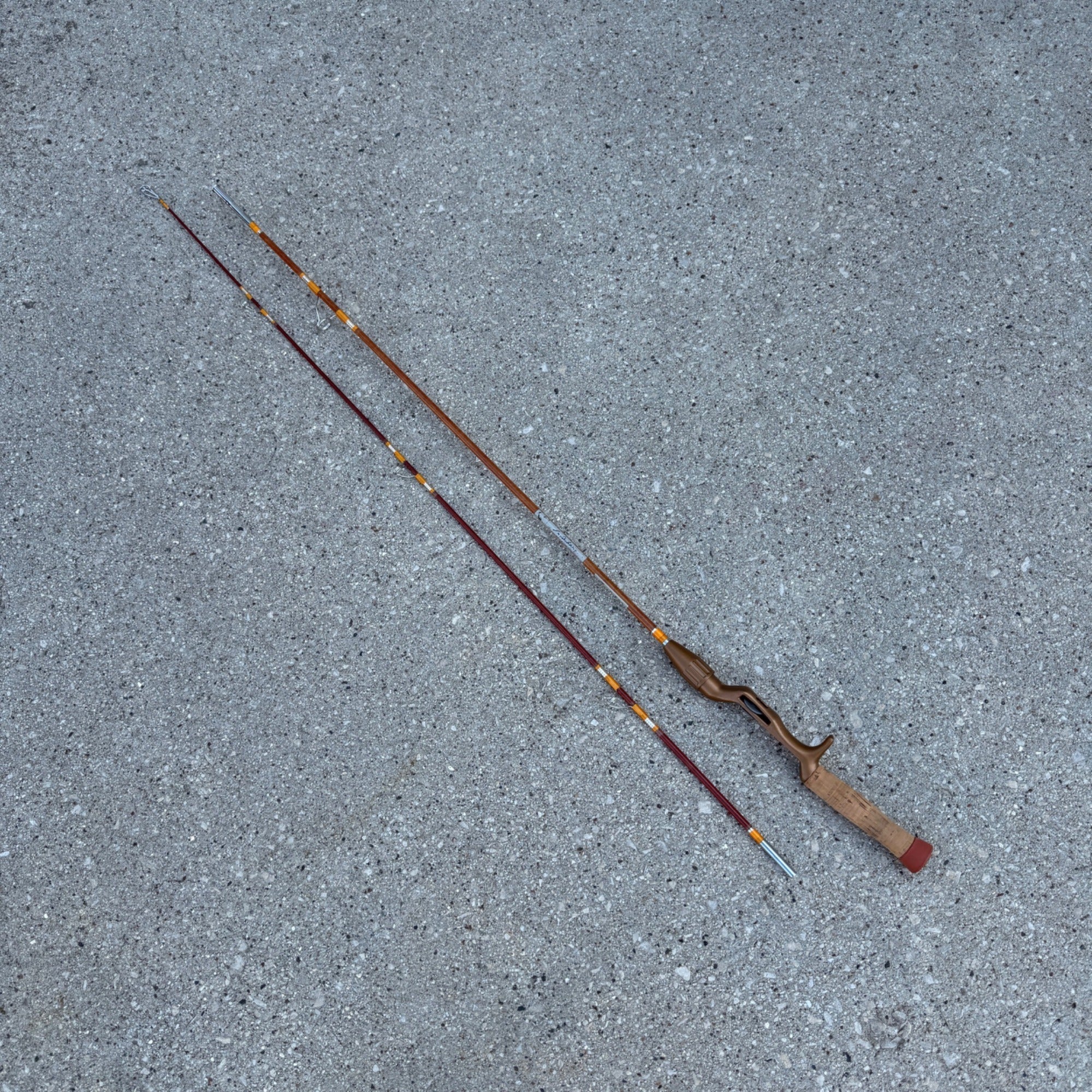 No 522 Lm Dickory Dickson Tube Fishing Rod 80" Vintage