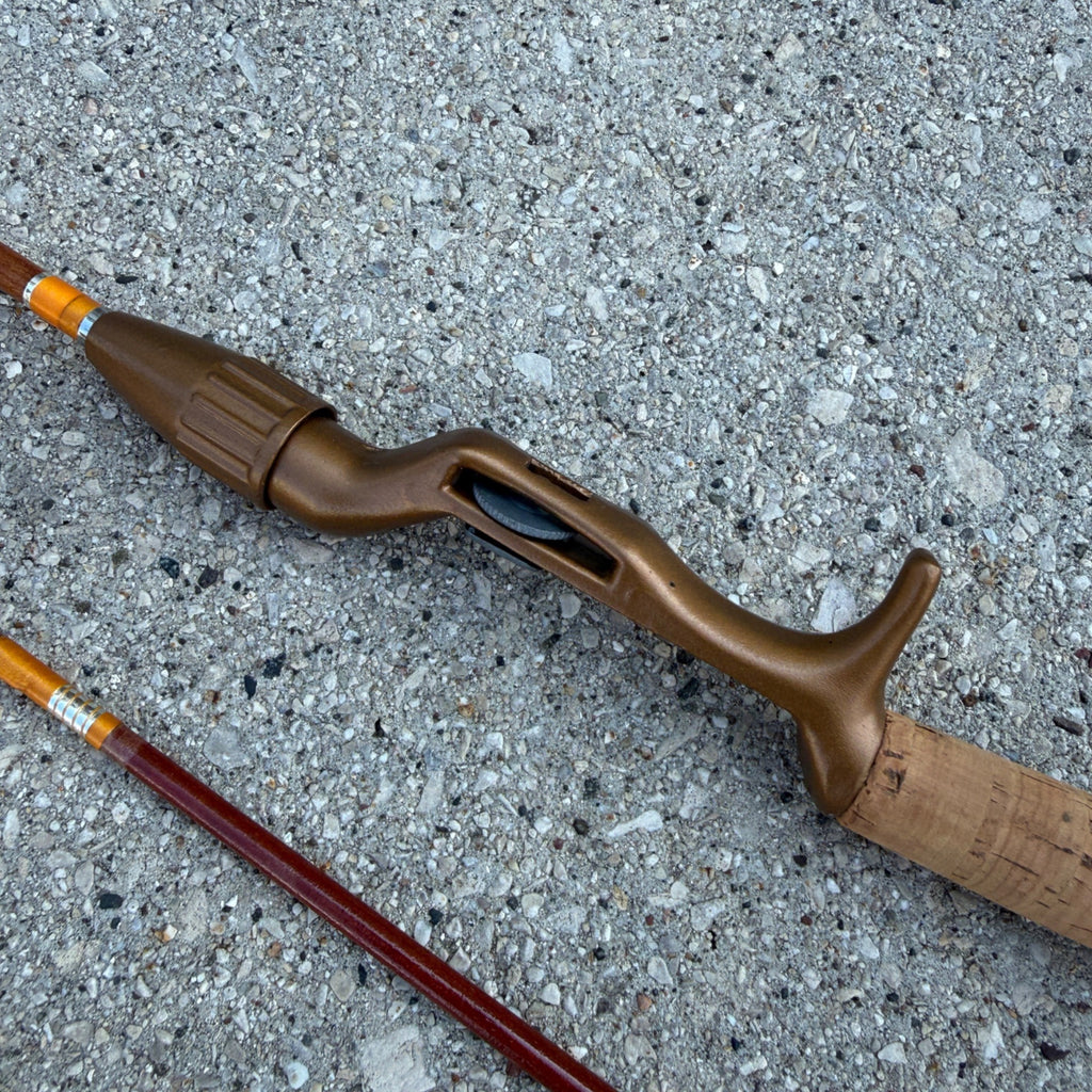 No 522 Lm Dickory Dickson Tube Fishing Rod 80" Vintage