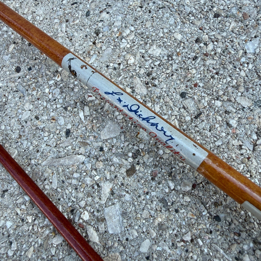 No 522 Lm Dickory Dickson Tube Fishing Rod 80" Vintage