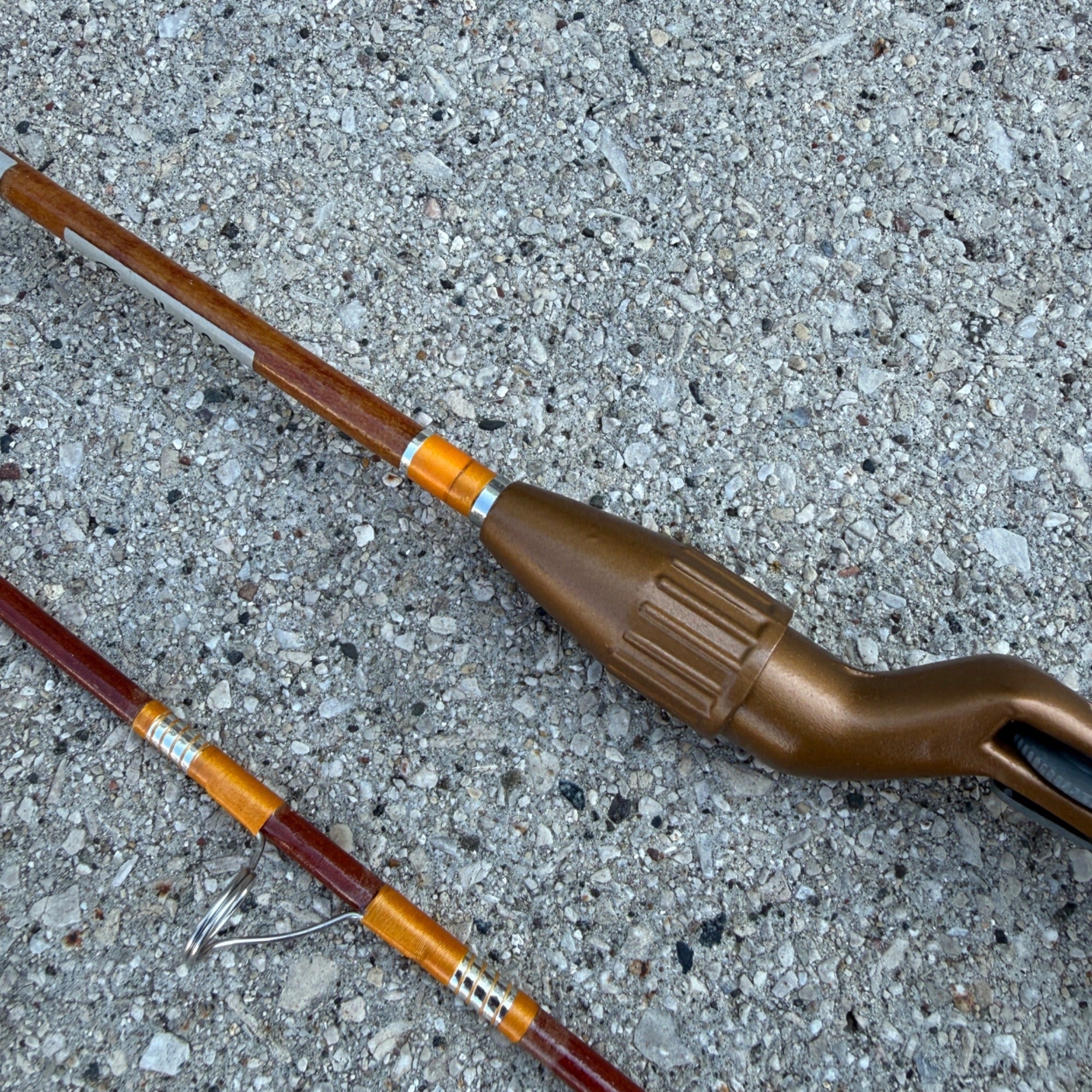No 522 Lm Dickory Dickson Tube Fishing Rod 80" Vintage