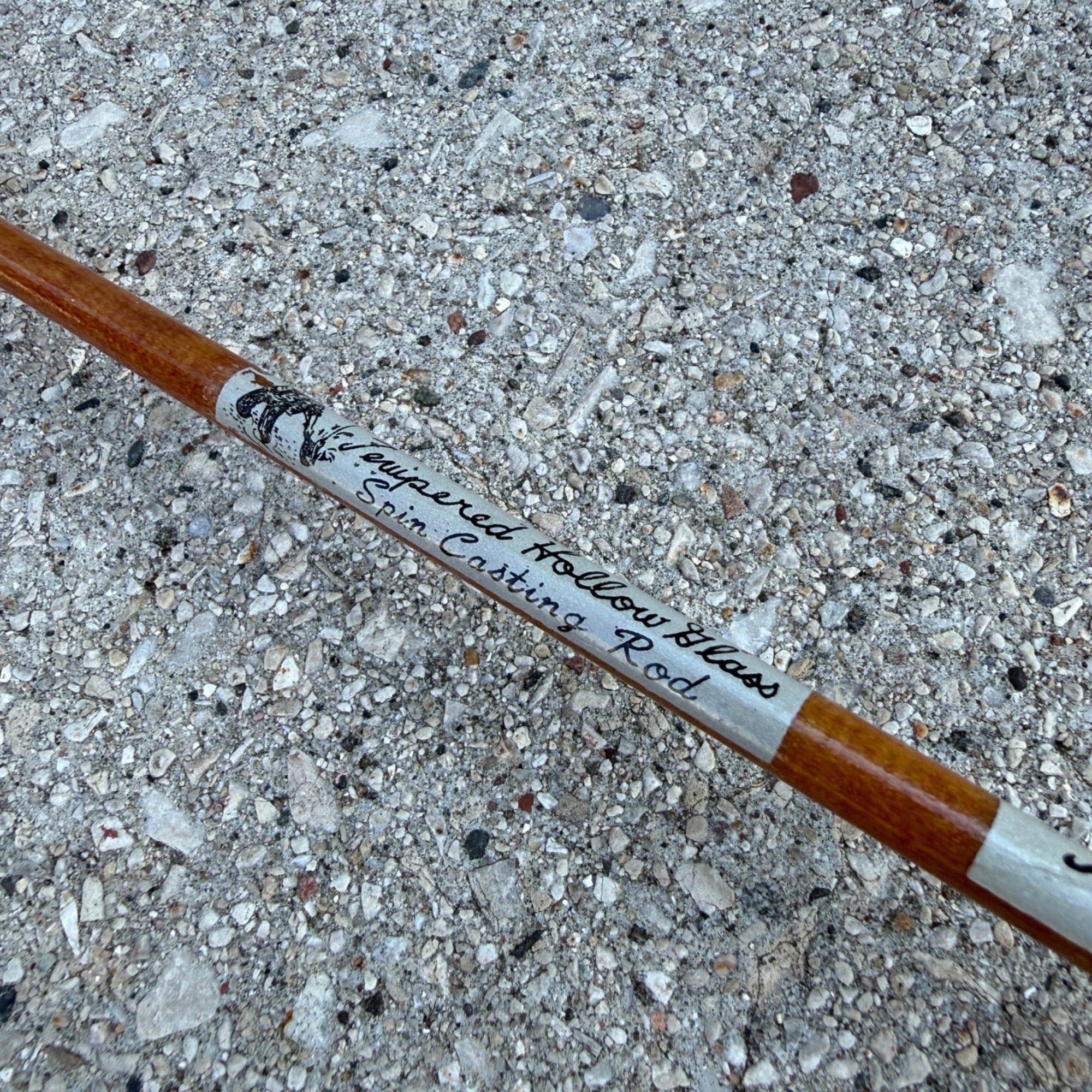 No 522 Lm Dickory Dickson Tube Fishing Rod 80" Vintage