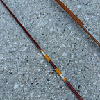 No 522 Lm Dickory Dickson Tube Fishing Rod 80" Vintage