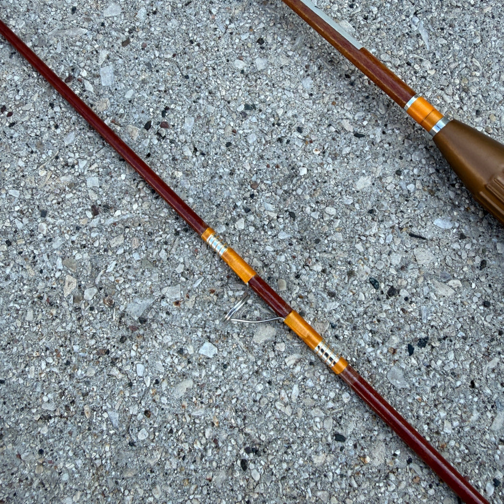 No 522 Lm Dickory Dickson Tube Fishing Rod 80" Vintage
