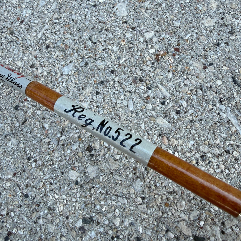 No 522 Lm Dickory Dickson Tube Fishing Rod 80" Vintage