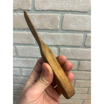 Antique Primitive Carved Wooden Butter Spreading Knife Wood Kitchen