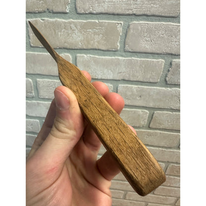 Antique Primitive Carved Wooden Butter Spreading Knife Wood Kitchen