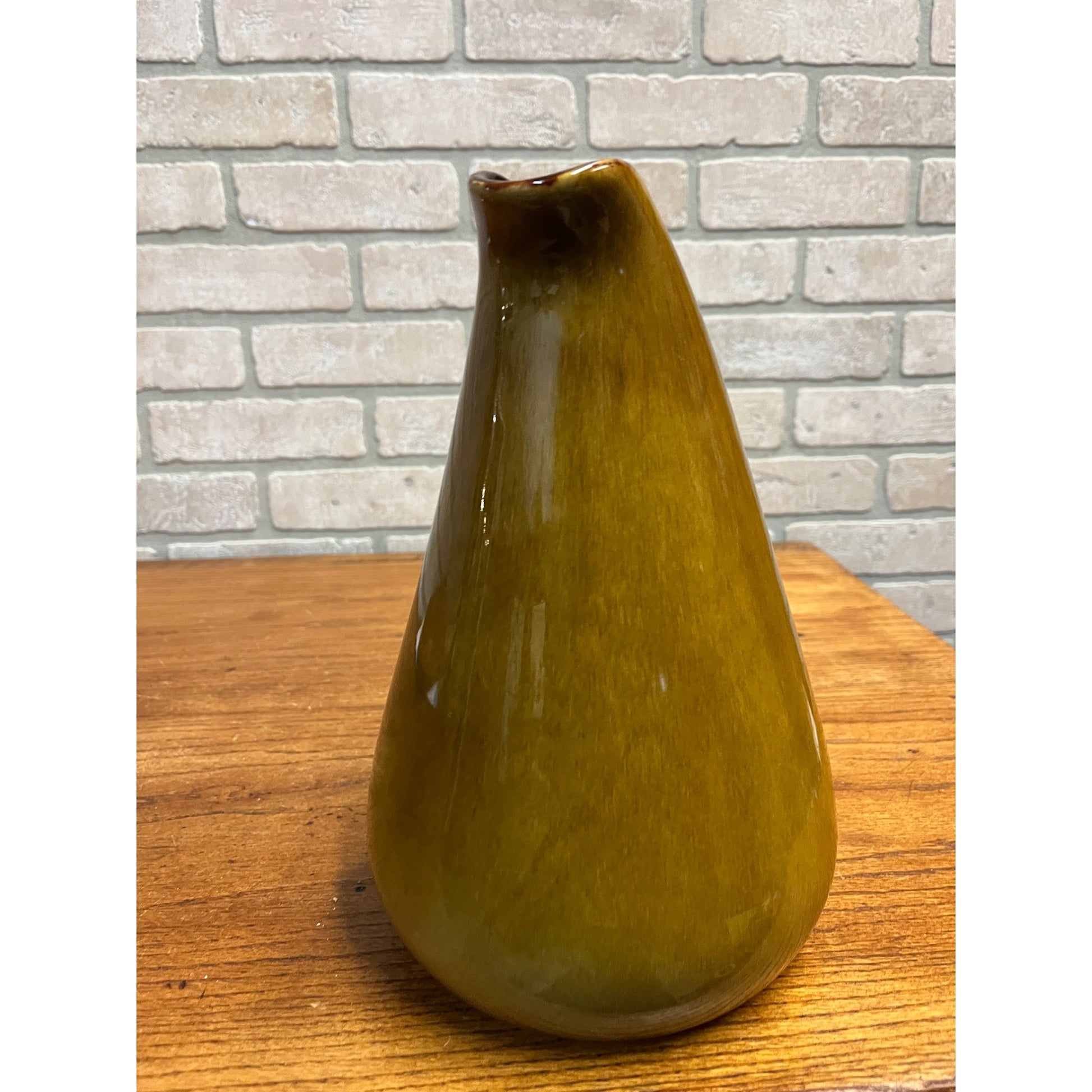 Russel Wright Oneida Pitcher American Modern Chicory Brown 11" H Water Jug 1950s