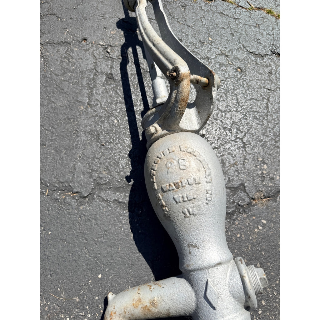 Antique Cast Iron Water Well Hand Pumps Althouse Wheeler & Breyer Bros Waupun Wis