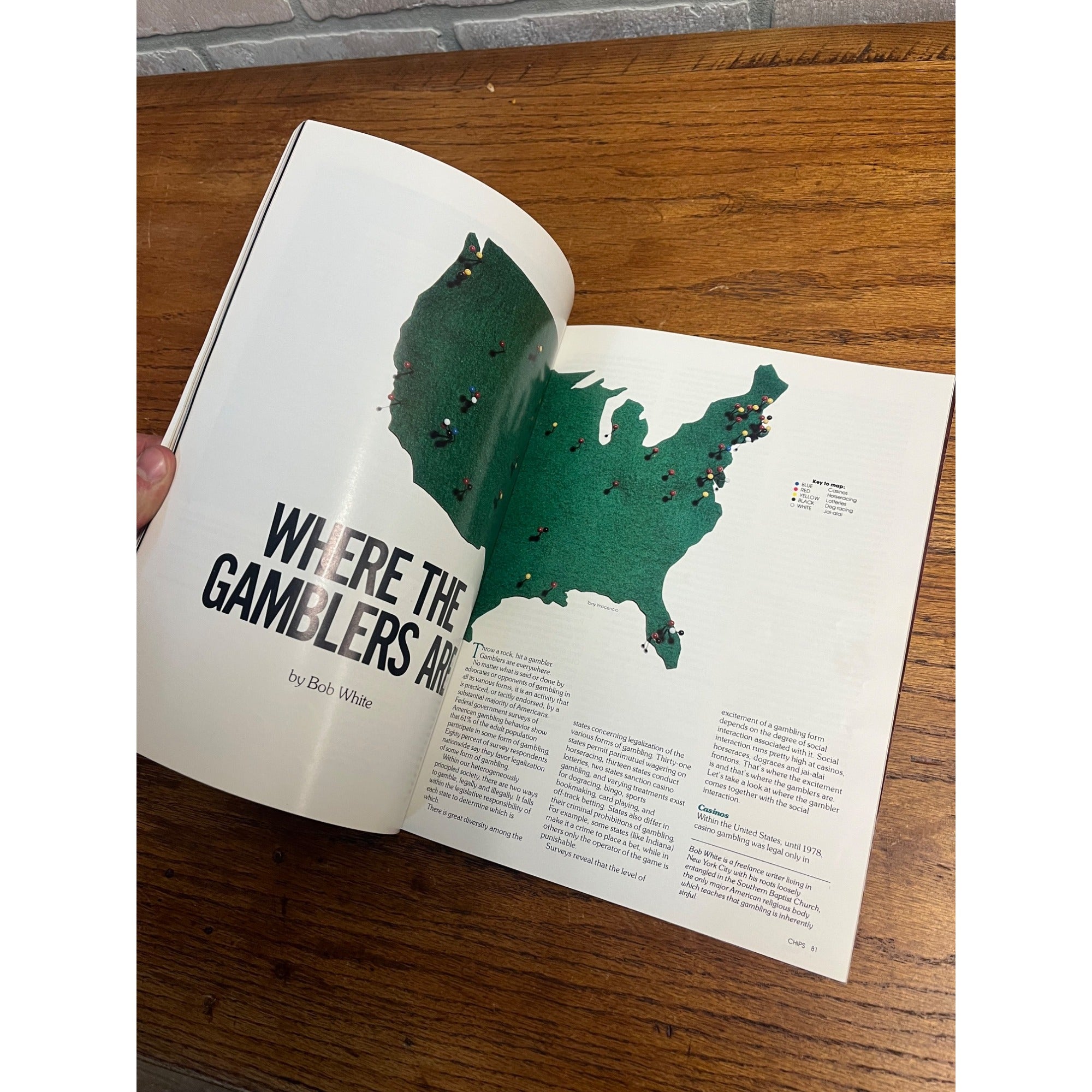 Chips For The Winners Of The World Magazine - Premier Edition July 1980