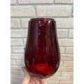 Dietz Fitzall Ruby Red Glass Lantern Globe Replacement 2H Loc-Nob
