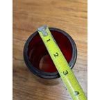 Dietz Fitzall Ruby Red Glass Lantern Globe Replacement 2H Loc-Nob